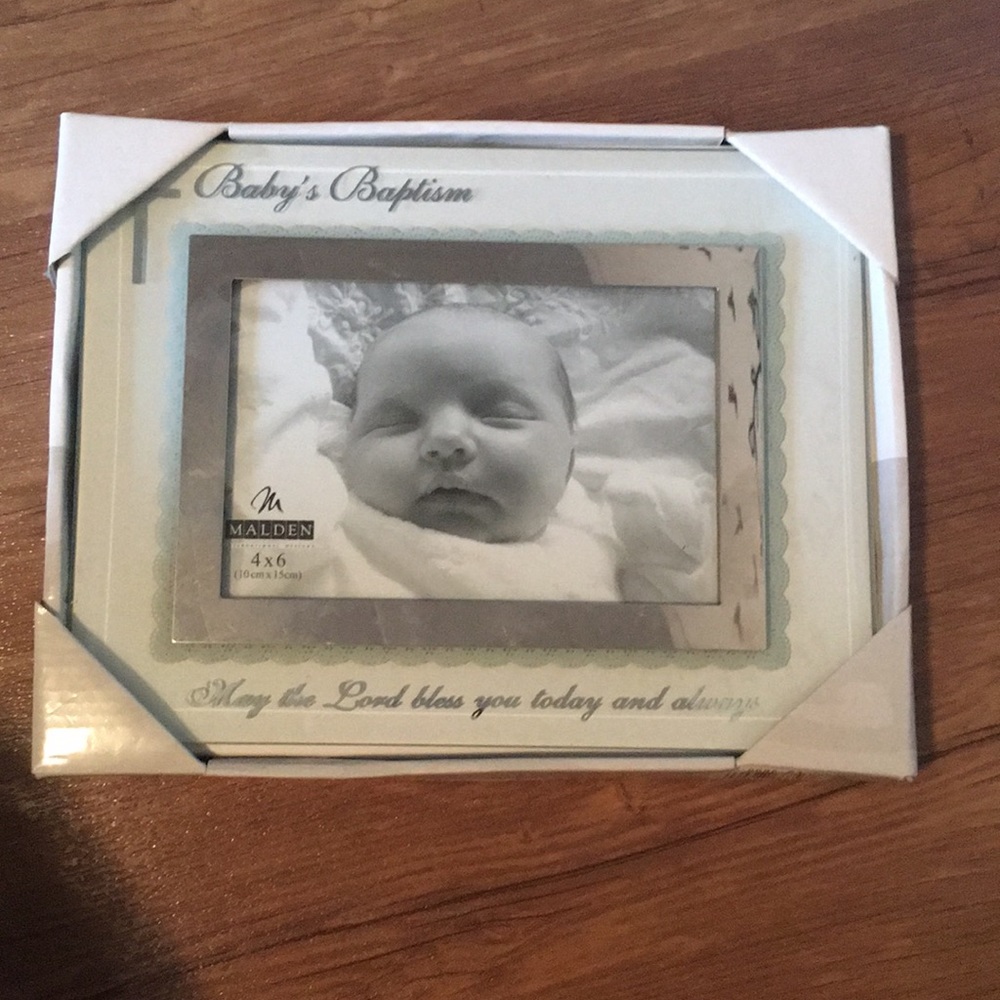 Baby’s Baptism Photo Frame